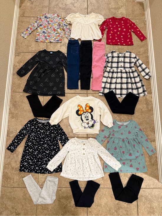 Carter's Other - Girls 4T/4 Fall/Winter Bundle (Carter’s, Old Navy, Pekkle)